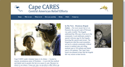 Desktop Screenshot of capecares.org